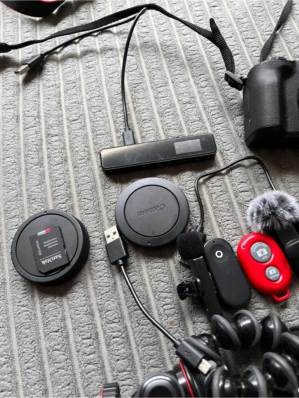 Canon Black DSLR Camera Bundle with Accessories